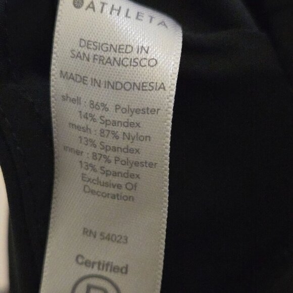 Athleta Running Free Printed Shorts 3.5" Black/Grey Camo Size S - Picture 8 of 8